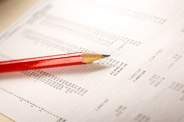 Operating budget and pencil