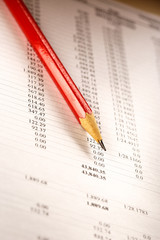 Operating budget and pencil