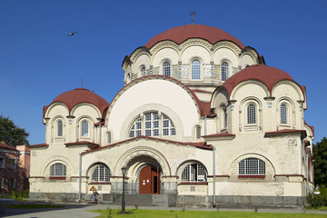 Fototapeta na wymiar Nowodewitsch monastery in St. Petersburg, Russian Federation