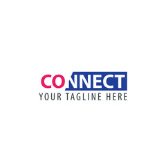Initial Letter Connect Design Logo