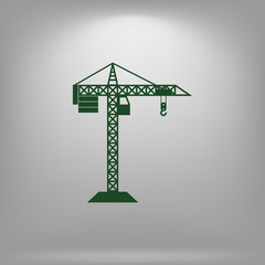 building construction crane icon
