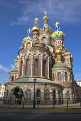 Fototapeta na wymiar Church of Savior on the Spilled Blood in St. Petersburg, Russian Federation