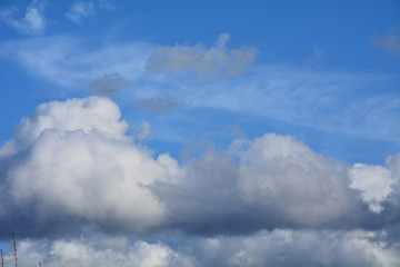 Fototapeta na wymiar Cielo con nubes. 