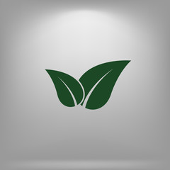 Green eco friendly sign