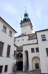 Brno historical ensemble with Townhall 
