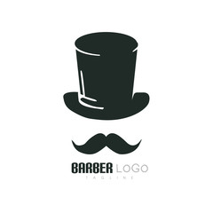 Barbershop Logo Vector symbol template icon