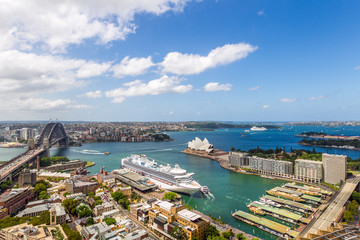 Sydney Circular Quay & Harbour bridge