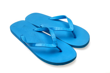 beach slipper isolated on a white background