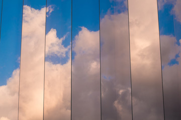 Clouds in windows