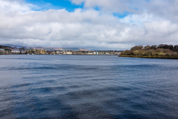 River Foyle, Derry, Northern Ireland, UK