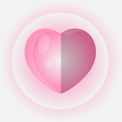 Vector heart icon design