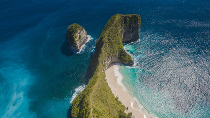 Aerial shooting of islands