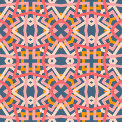 Abstract seamless pattern. This pattern can be used for wallpaper, pattern fills, web page background, surface textures. Vector illustration