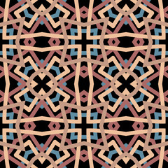 Abstract seamless pattern. This pattern can be used for wallpaper, pattern fills, web page background, surface textures. Vector illustration