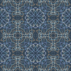 Abstract seamless pattern. This pattern can be used for wallpaper, pattern fills, web page background, surface textures. Vector illustration