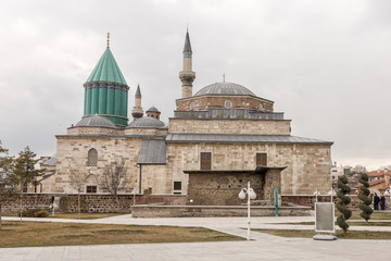 Fototapeta na wymiar Mevlana Mosque, Konya, Turkey
