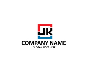JK Letter Logo