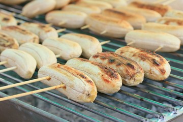 banana toast street food