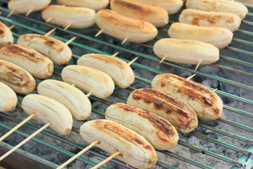 banana toast street food