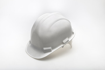 Safety white helmets