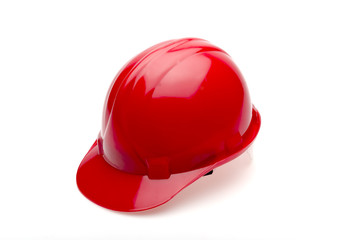Fototapeta premium Safety red helmets