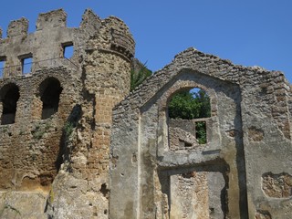 Ruins of Monterano Antica, Italy