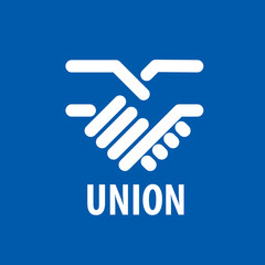 vector logo handshake