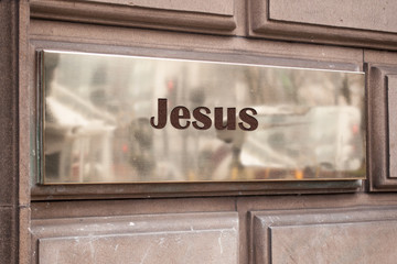 Schild 205 - Jesus