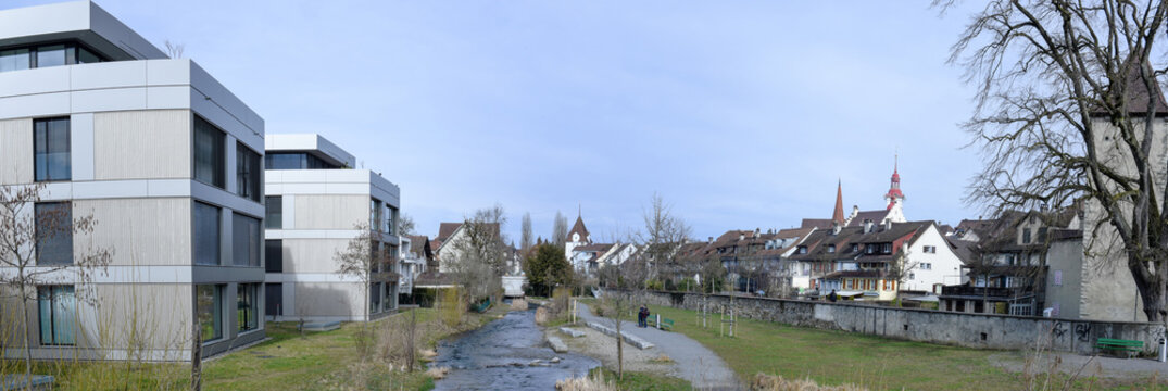 The village of Sursee on Switzerland