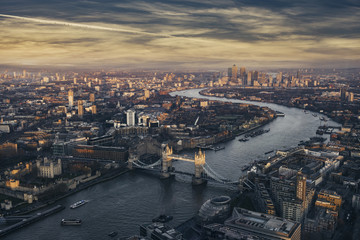 Obraz premium London view at the dusk