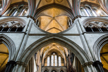Salisbury Cathedral Arches in Chancel C