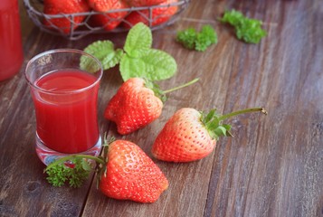 Strawberry juice