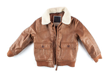 Children's leather jacket © arybickii