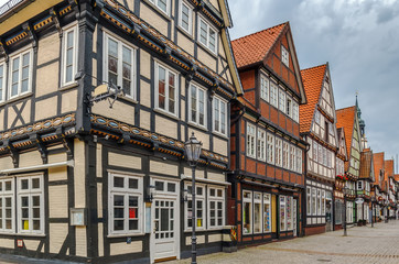 Street in Celle, Germany