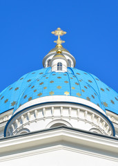 Fototapeta na wymiar The Trinity-Izmailovsky Cathedral.