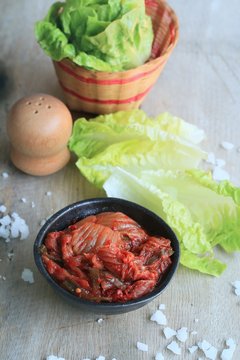 kimchi cabbage - korean food