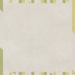 Fototapeta premium Seamless frame pattern on paper texture. Basic shapes backgrounds collection