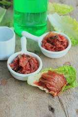 kimchi cabbage - korean food