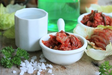 kimchi cabbage - korean food