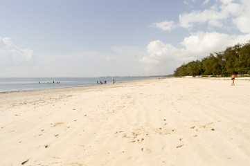 View of the beach and ocean
