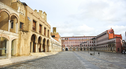 Plaza Alta en Badajoz, Extremadura, Espa&ntilde;a