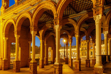 Seville. Spanish Square.
