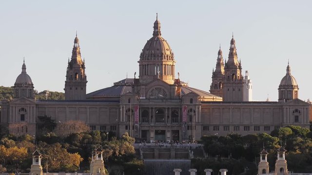 View Of National Art Museum Museu Nacional De Catalunya