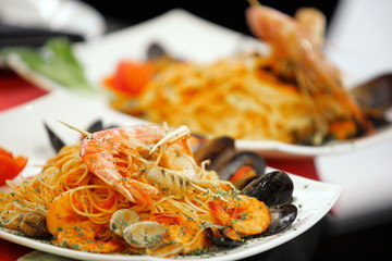 Spaghetti allo scoglio