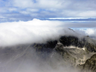 Clouds in Tatra Mountains, Slovakia