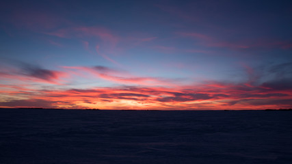 Winter Sunset