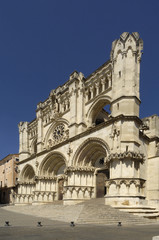 Fototapeta na wymiar Cathedral of Cuenca, La Mancha, Spain