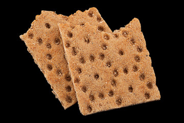 Low calories snack on black