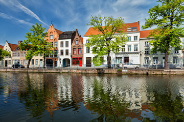 Fototapeta na wymiar Bruges Brugge, Belgium