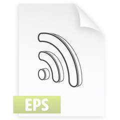 WiFi symbol icon. Vector illustration